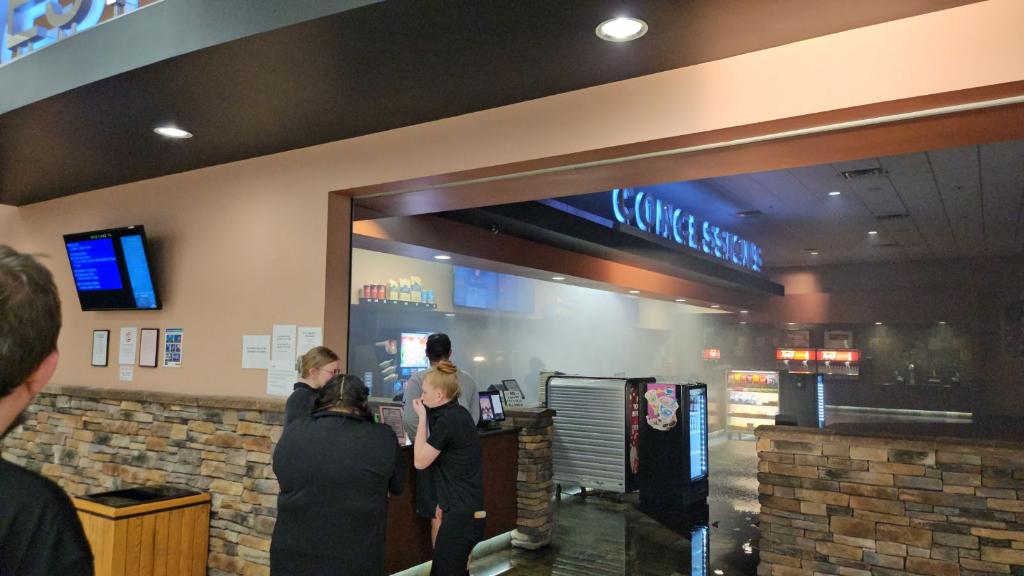 Fire in Movie Theater KILJ Radio